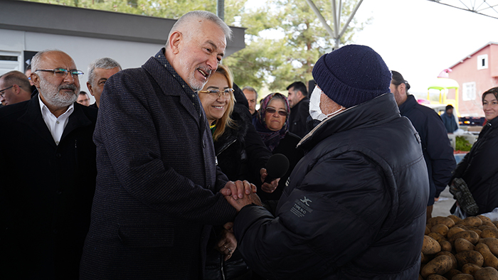 Mehmet Tönge Mahallesi Kapalı Pazaryeri Hizmete Girdi