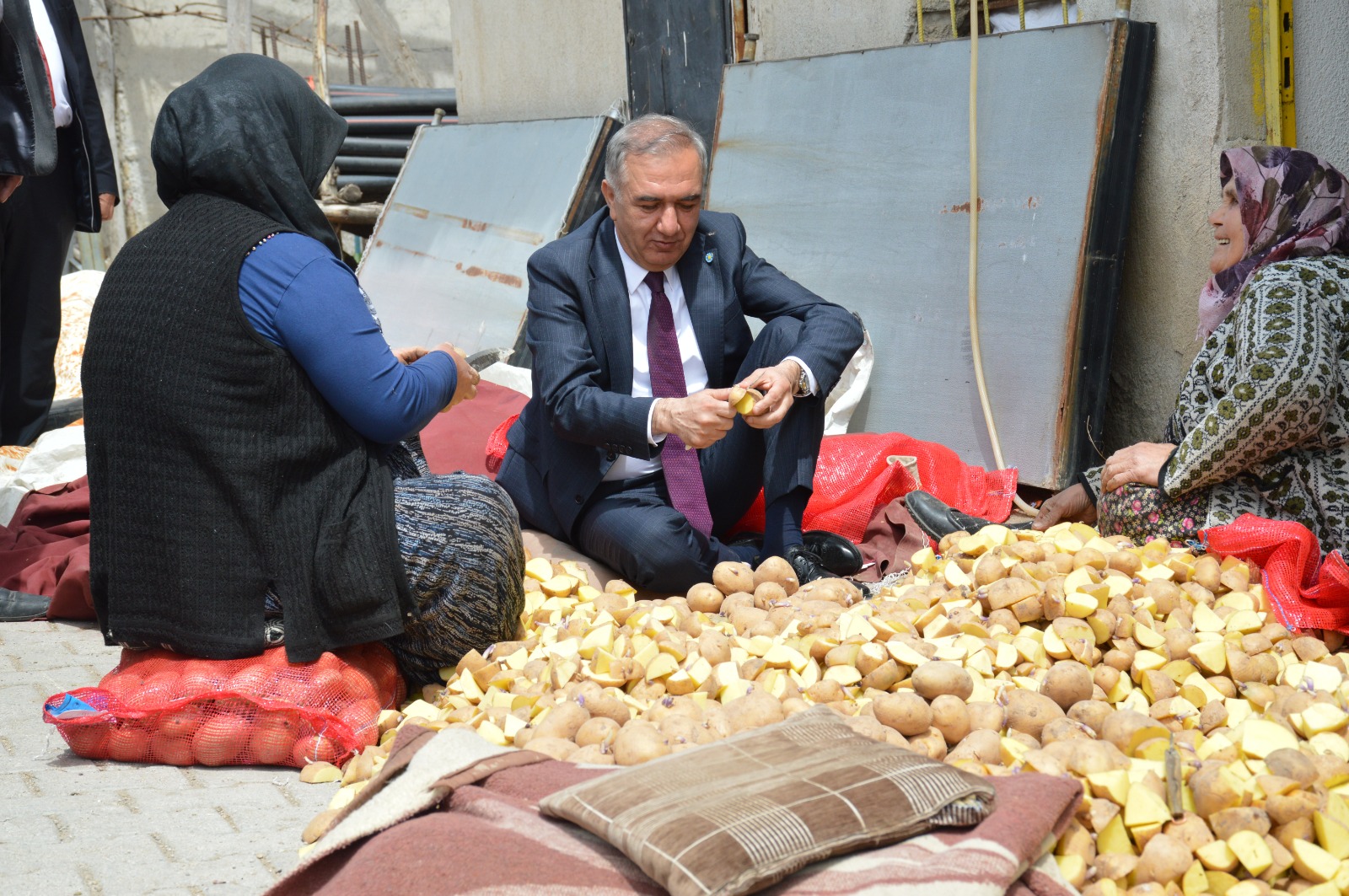 İYİ Parti Milletvekili Adayı Arabacı'ya Köyünden Destek