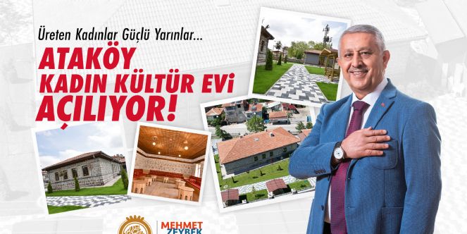 ATAKÖY'DE KADIN KÜLTÜR EVİ AÇILIYOR