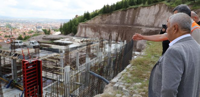 Afyonkarahisar'da Teleferik Projesi Hızla İlerliyor