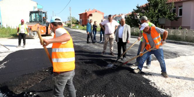 Uydukent Bölgesi Sıcak Asfalta Kavuşuyor