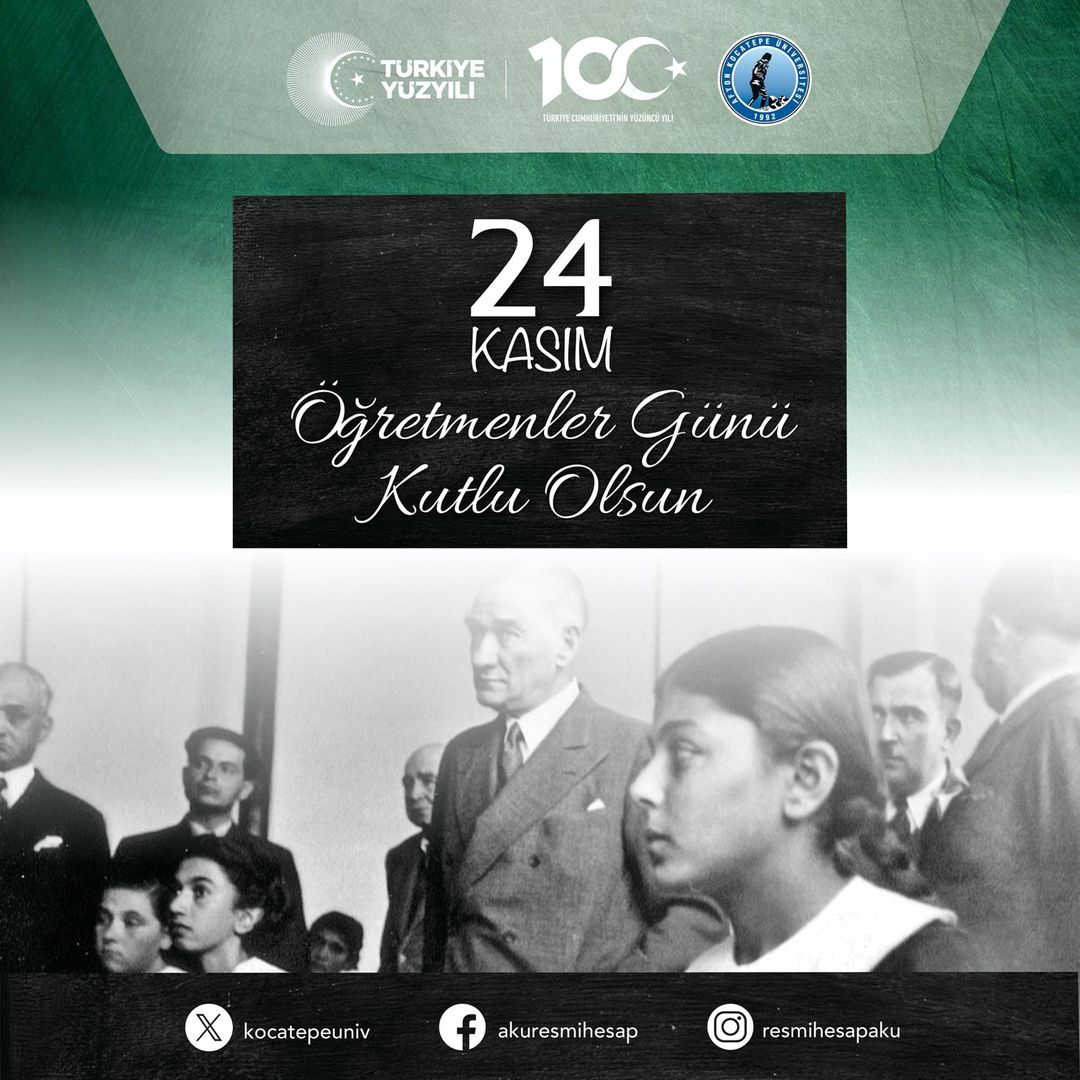 Afyon Kocatepe Üniversitesi'nde Öğretmenler Günü coşkusu