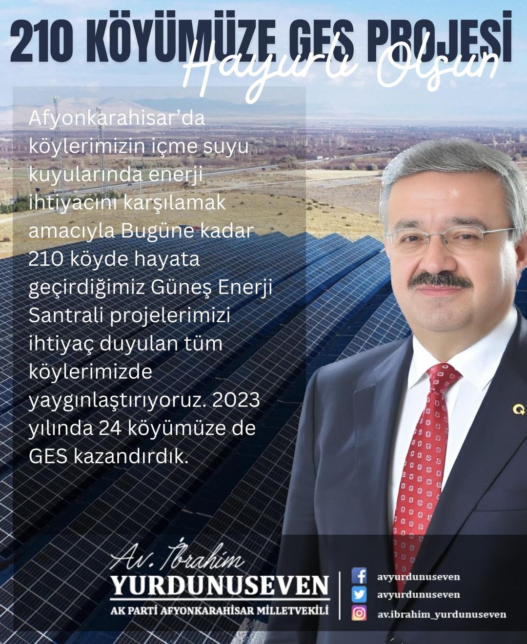 Afyonkarahisar, Köylere Güneş Enerjisiyle İçme Suyu Sağlıyor