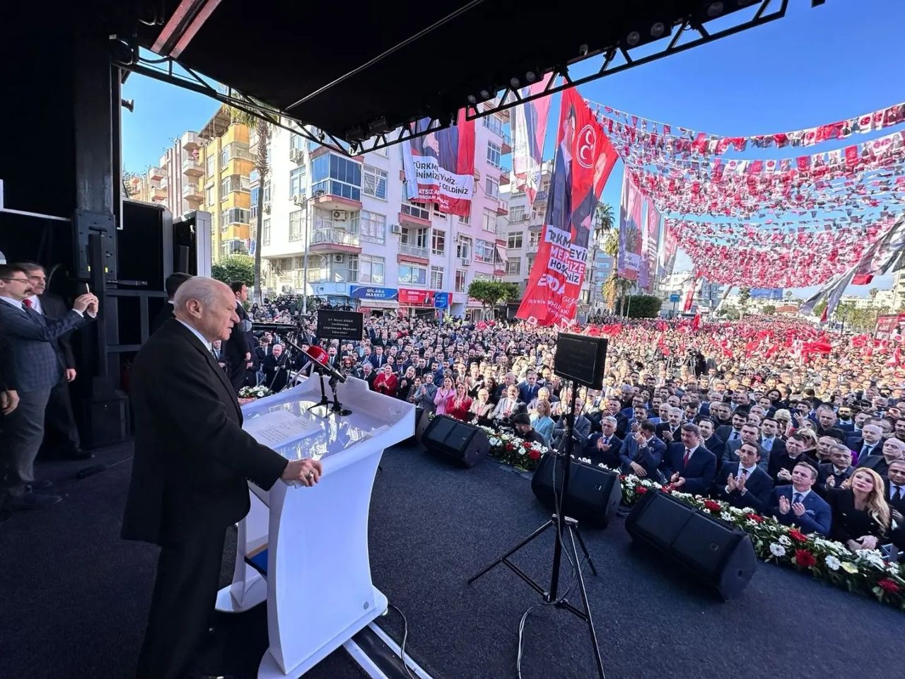 MHP Genel Başkanı Devlet Bahçeli, 