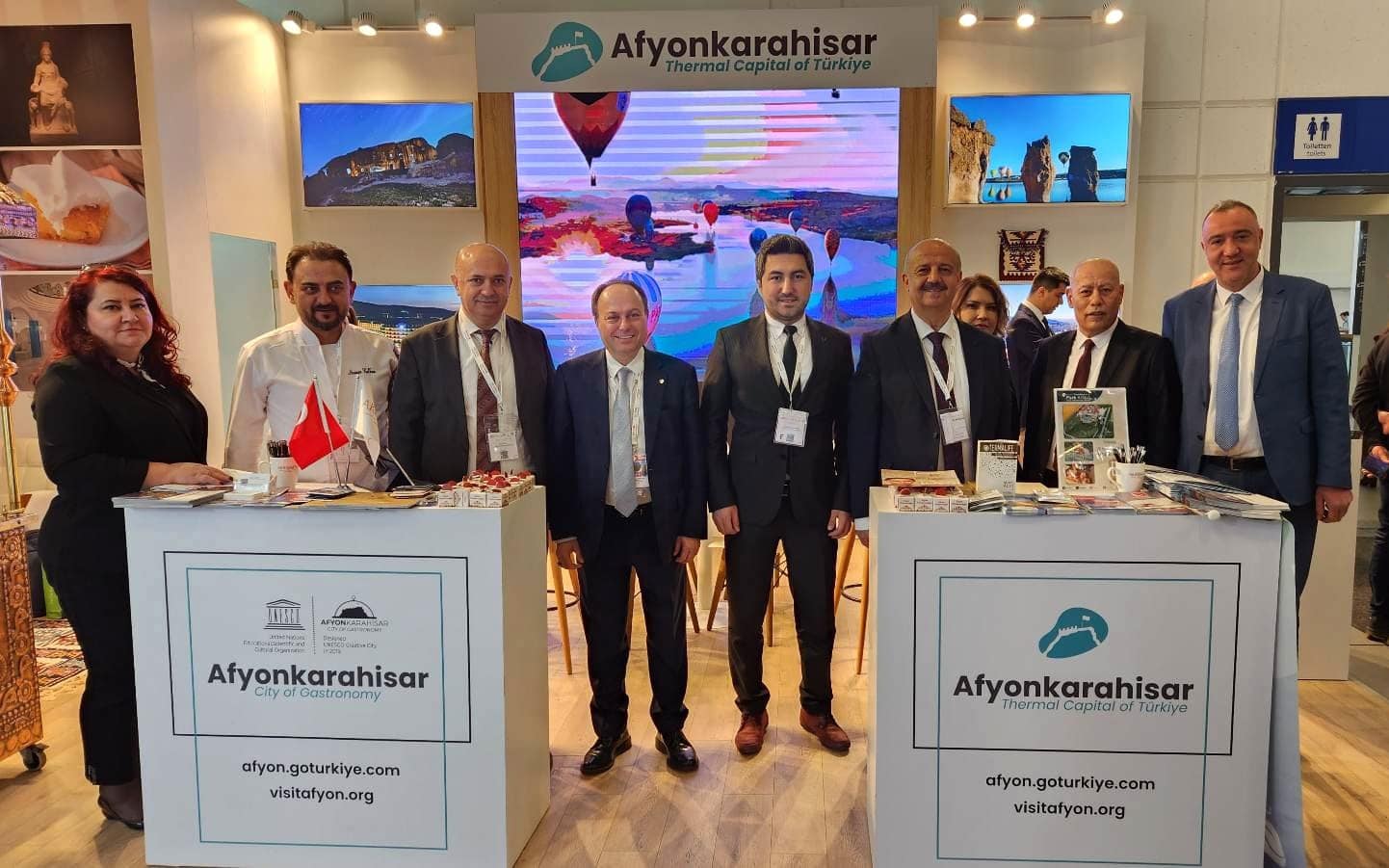 Afyonkarahisar'ın turistik ve ticari potansiyeli Berlin'de tanıtıldı