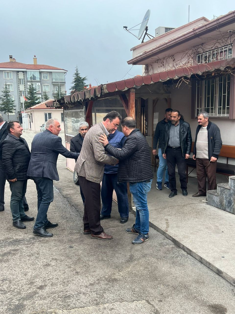 Afyonkarahisar'da Minibüsçüler Milliyetçi Hareket Partisi İle Bir Araya Geldi