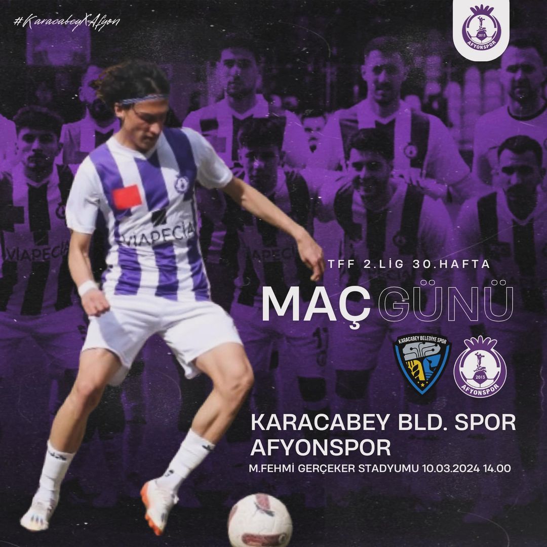 HES İlaç Afyonspor Karacabey Belediyespor ile Kritik Mücadeleye Çıkıyor