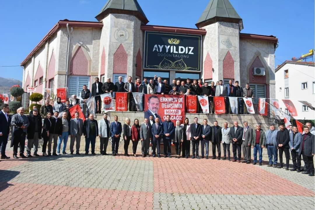 MHP Yöneticileri, Yerel Sorunları Tartıştı