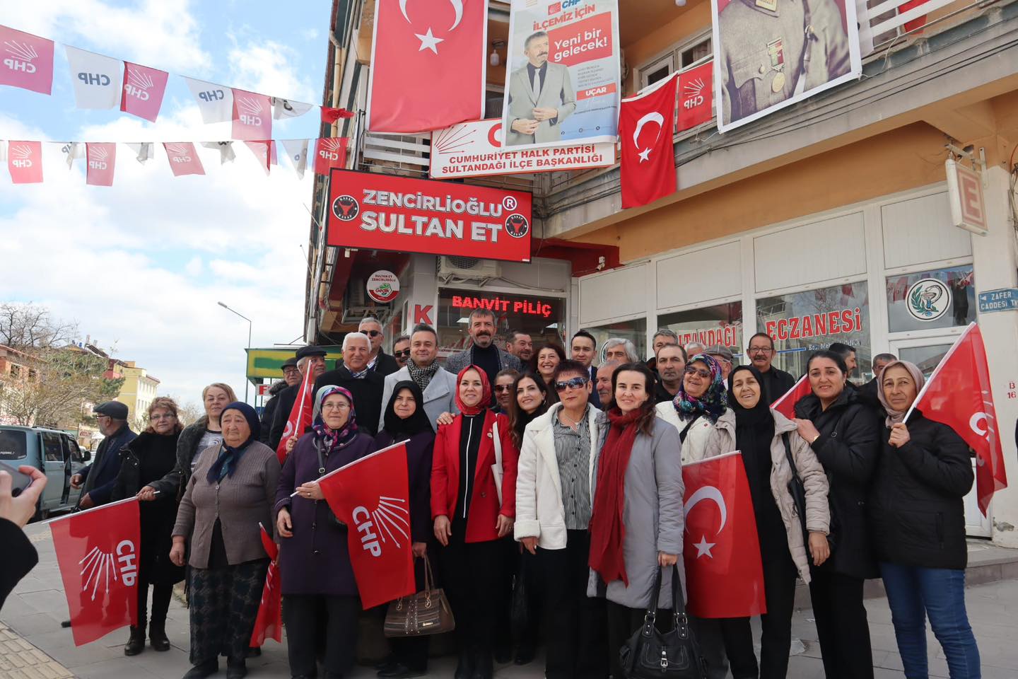 CHP Heyeti Sultandağı Esnaflarıyla Buluştu, Sorunlar Çözülüyor