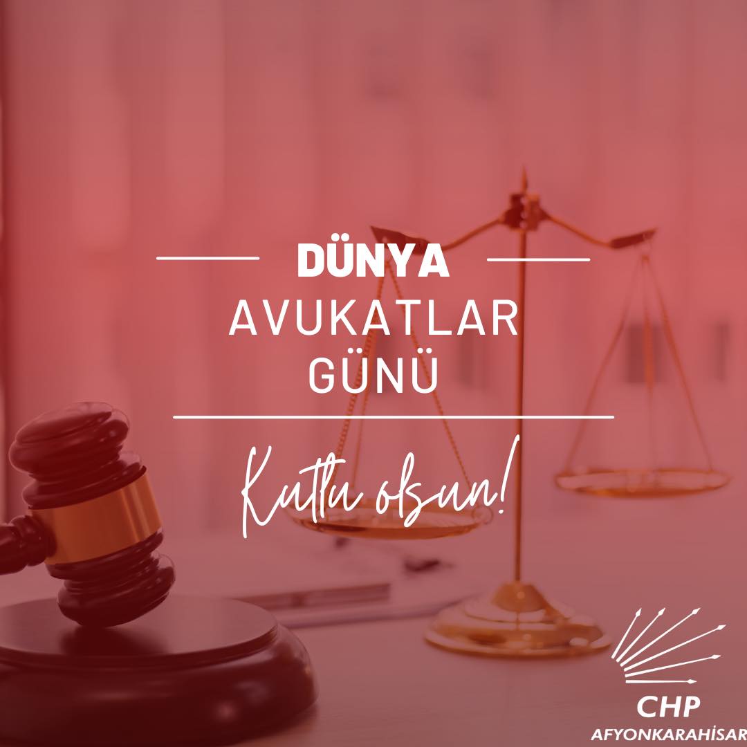 Afyonkarahisar'da Avukatlar Günü coşkuyla kutlandı