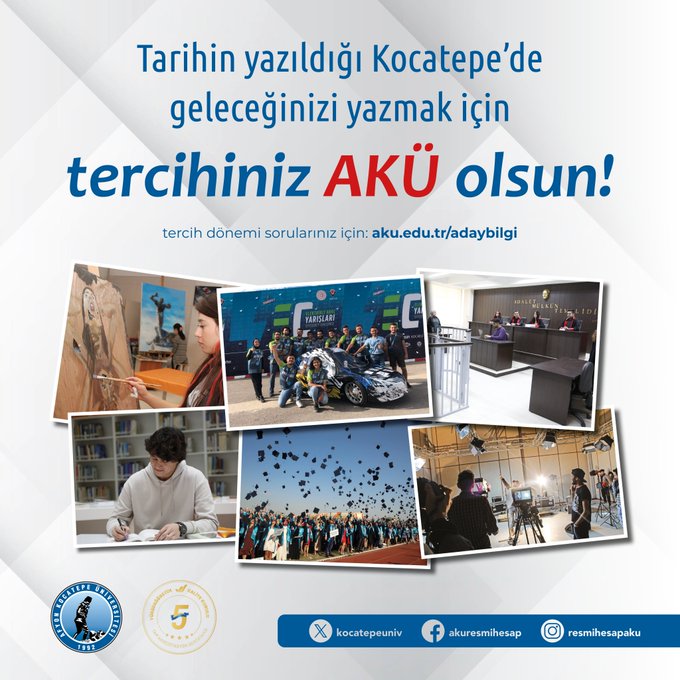 Afyon Kocatepe Üniversitesi, Geleceğinizi Şekillendirmek İçin Sizi Bekliyor