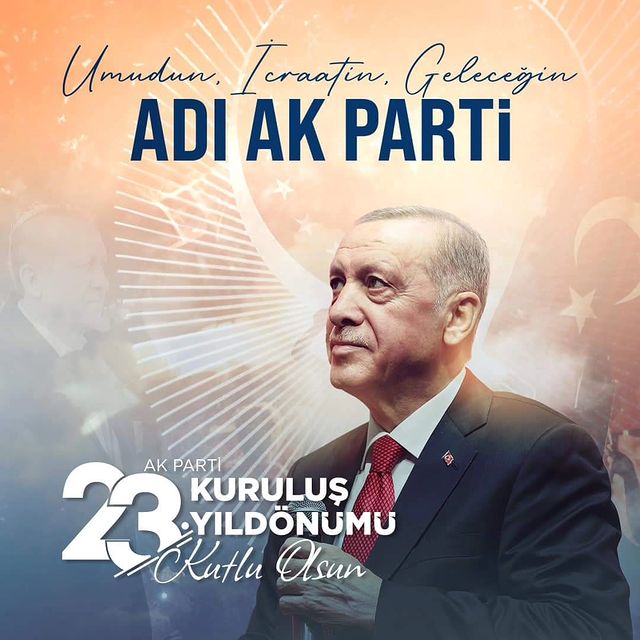 AK Parti, 23. Yılını Kutluyor