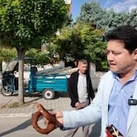 Bolvadin'de İstasyon Caddesi Asfaltlama Çalışmaları Başladı