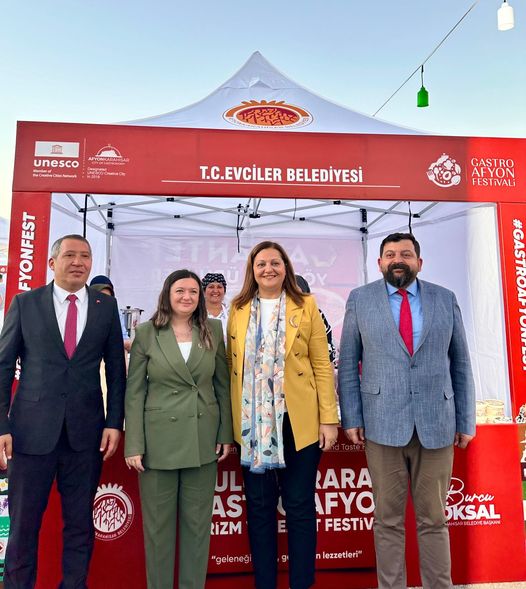 6. Uluslararası Gastro Afyon Festivali'nde Yerel Yöneticilerin Ziyareti